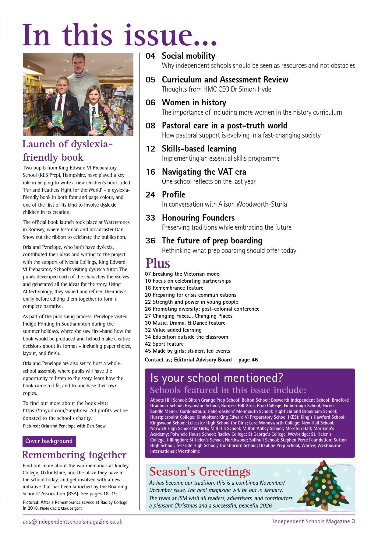 Independent Schools Magazine