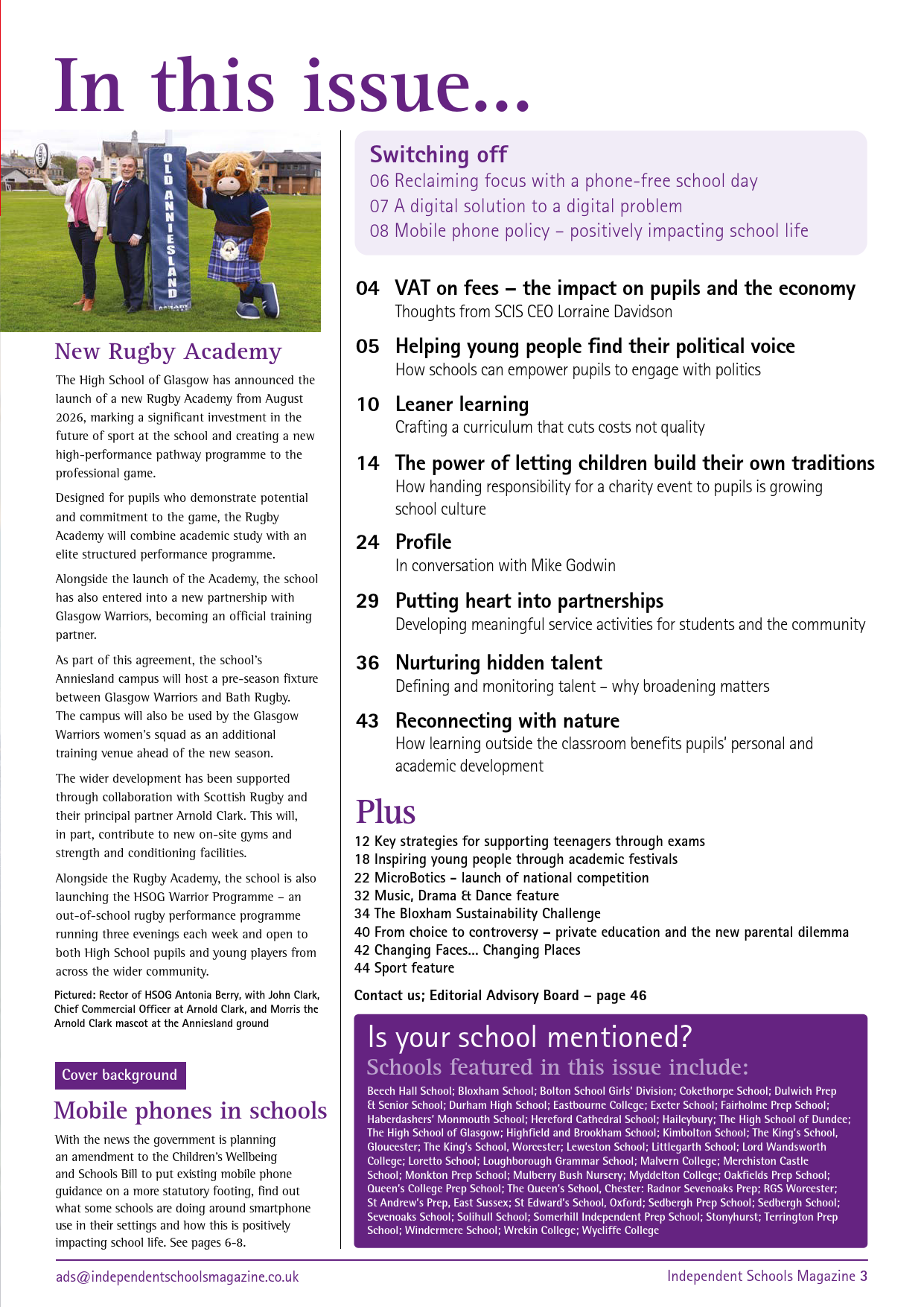 Independent Schools Magazine