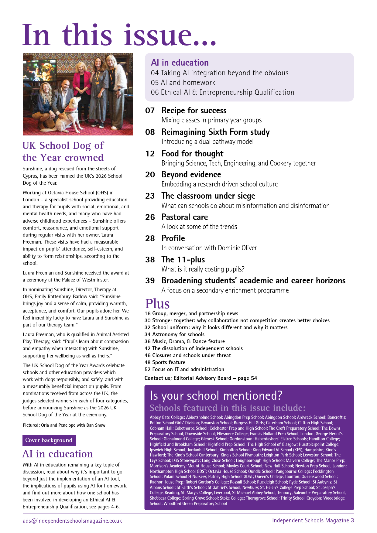 Independent Schools Magazine